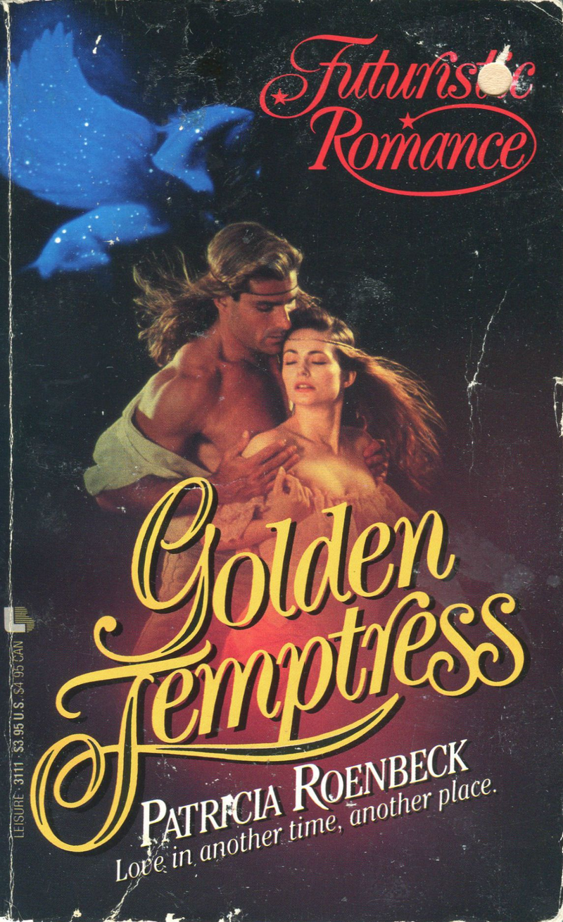 Illustration for article titled These Early-'90s 'Futuristic' Romance Covers Are Stunning and WondrousÂ